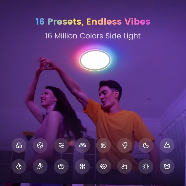 Фото - Світлодіодний світильник Yeelight Mars 400 Ceiling Light Smart-RGB White (YLXDD-0267)